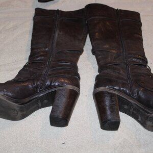 Womens Obsel Boot Brown Size 8